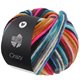 Lana Grossa CRAZY | 04-pink/dark violet/light blue/blue/amber/anthracite