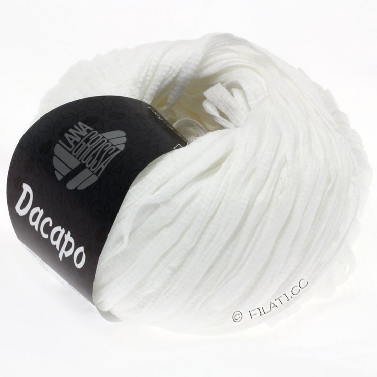 Lana Grossa DACAPO Uni | 001-white