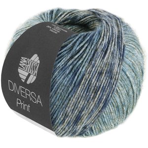 Lana Grossa DIVERSA PRINT | 105-gray blue/stone gray/anthracite/jeans/night blue