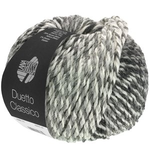 Lana Grossa DUETTO CLASSICO | 06-raw white/gray/anthracite