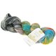 Lana Grossa ECOPUNO Hand-dyed | 503-turquoise/orange/purple/blackberry/yellow/petrol/gray/anthracite