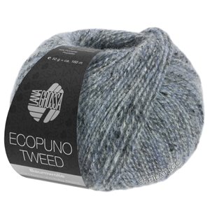 Lana Grossa ECOPUNO Tweed | 307-denim gray mottled