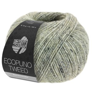 Lana Grossa ECOPUNO Tweed | 309-eggshell gray mottled