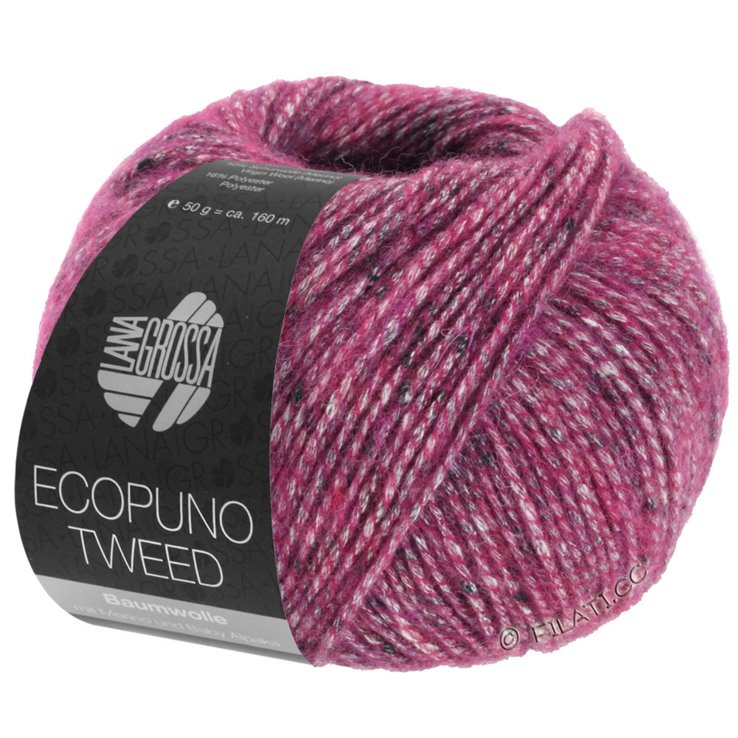 Lana Grossa ECOPUNO Tweed | 317-fuchsia mottled