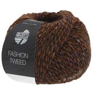 Lana Grossa FASHION TWEED | 12-dark brown mottled