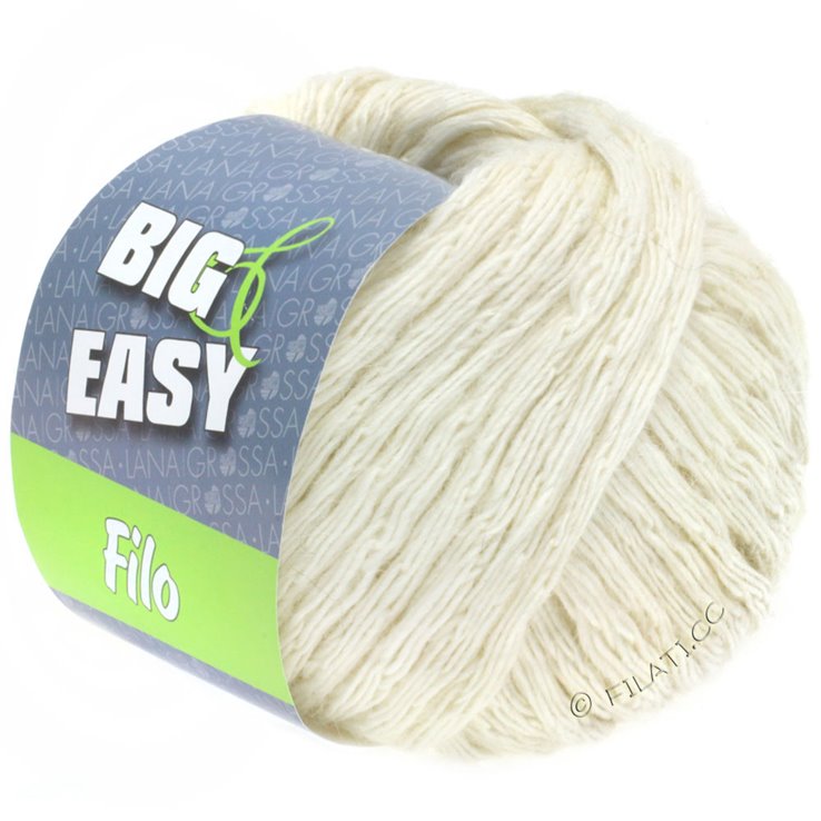 Lana Grossa FILO (Big & Easy) | 01-raw white