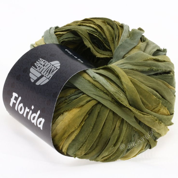 Lana Grossa FLORIDA | 01-mustard yellow/khaki/reed