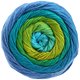 Lana Grossa GOMITOLO ALOHA | 304-turquoise/blue/emerald/apple green/yellow olive/sky blue