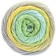 Lana Grossa GOMITOLO ALOHA | 315-vanilla/white green/light green/light gray/ice blue