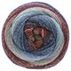 Lana Grossa GOMITOLO MAYA | 857-bordeaux/gray brown/taupe/gray blue/pigeon blue/navy/night blue