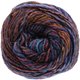 Lana Grossa GOMITOLO MEZZO | 109-navy/bordeaux/blue/gray brown/stone gray/violet blue/carnation/blue turquoise