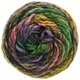 Lana Grossa GOMITOLO MEZZO | 118-green/lilac/plum/terracotta/black green/light green/orange
