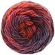 Lana Grossa GOMITOLO MEZZO | 123-red/dark red/burgundy/eggplant/wine red