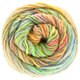 Lana Grossa GOMITOLO MEZZO | 126-yellow/salmon/turquoise/gray green/light blue/gray blue/light green/taupe/purple/pink