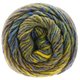Lana Grossa GOMITOLO MEZZO | 131-beige/brown/blue/petrol/mustard yellow/mint turquoise