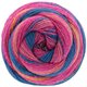Lana Grossa GOMITOLO TOSCA | 165-dark petrol/pink/red violet/blackberry/golden yellow