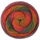 Lana Grossa GOMITOLO VERSIONE | 464-dark olive/dark green/gray purple/fuchsia/red