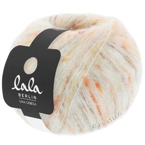 Lana Grossa HAZY (lala BERLIN) | 07-raw white/orange/rust