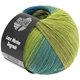 Lana Grossa LACE Merino Degradé | 407-yellow green/khaki/dark petrol