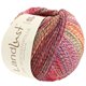 Lana Grossa LANDLUST DIE SOCKENWOLLE PRINT | 211-wine red/cherry red/lilac/mauve/yellow/green/dark green/navy mottled