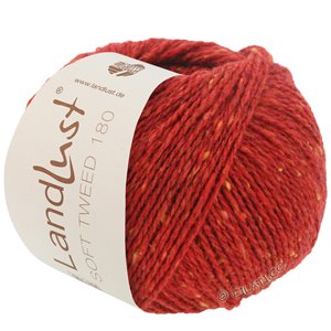 Lana Grossa LANDLUST Soft Tweed 180 | 111-red mottled