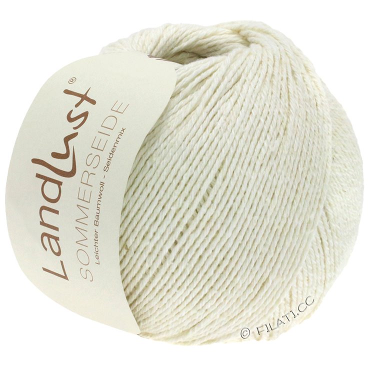 Lana Grossa LANDLUST SOMMERSEIDE | 001-white