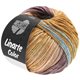 Lana Grossa LINARTE Color | 201-mint turquoise/beige red/antique violet/ochre brown