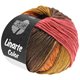 Lana Grossa LINARTE Color | 213-raspberry/pastel orange/mustard yellow/brown