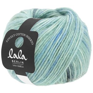 Lana Grossa LOVELY COTTON Inserto (lala BERLIN) | 110-pastel blue/gray blue