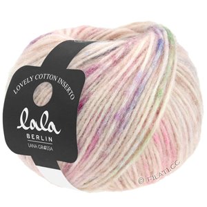 Lana Grossa LOVELY COTTON Inserto (lala BERLIN) | 112-pastel rose/red violet/blue violet