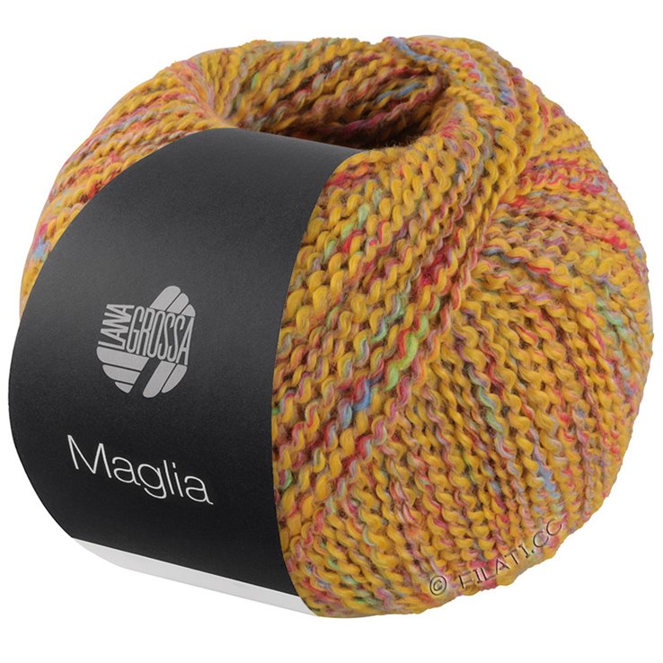 Lana Grossa MAGLIA | 02-yellow/red/light green/pink/brown