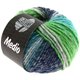Lana Grossa MEDIO | 09-turquoise/gray/navy/light green