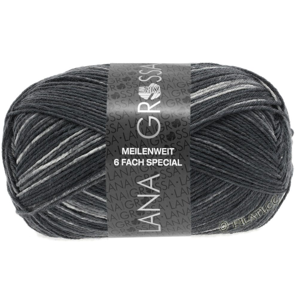 Lana Grossa MEILENWEIT 6-FACH 150g Print/Tweed