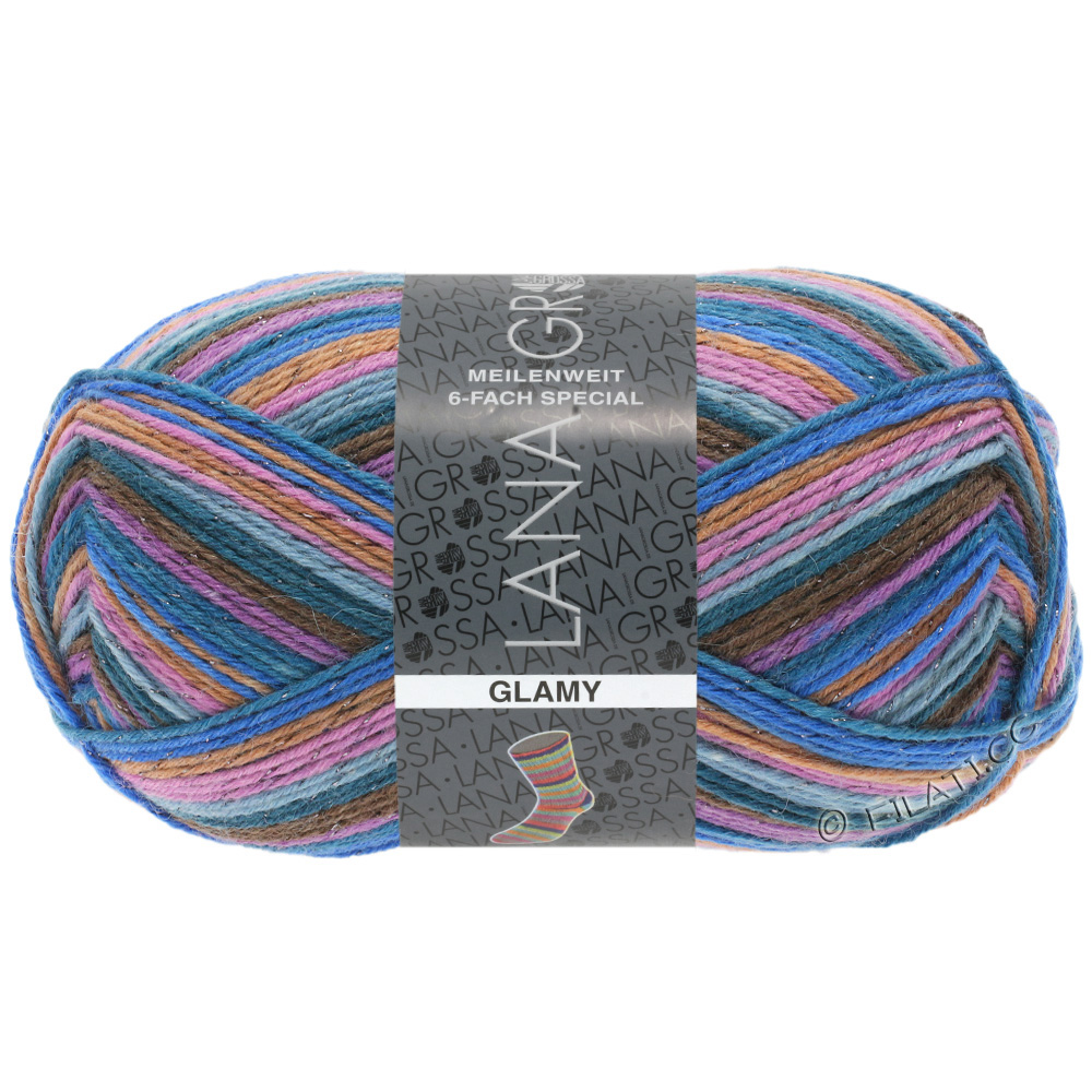 Lana Grossa MEILENWEIT 6-FACH 150g Glamy