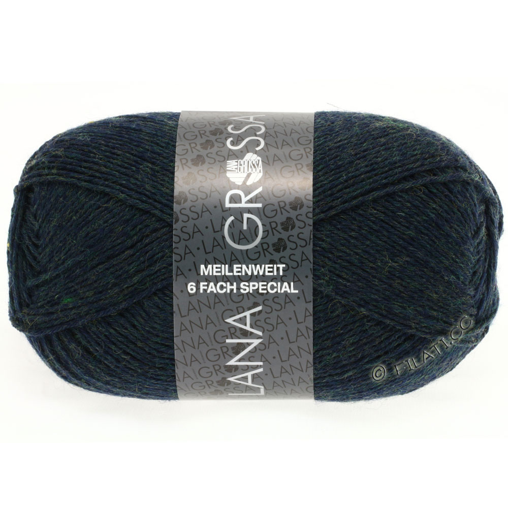 Lana Grossa MEILENWEIT 6-FACH 150g  Uni