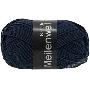 Lana Grossa MEILENWEIT 8-FACH 150g Uni | 9556-dark blue