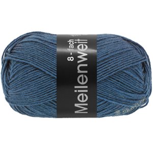 Lana Grossa MEILENWEIT 8-FACH 150g Uni | 9614-blue