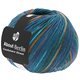 Lana Grossa MEILENWEIT 100g Cashmere Street (ABOUT BERLIN) | 838-petrol blue/turquoise/lilac/blue violet/orange yellow/dark green