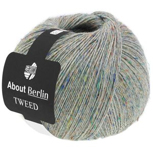 Lana Grossa MEILENWEIT 100g Tweed (ABOUT BERLIN) | 907-gray mottled