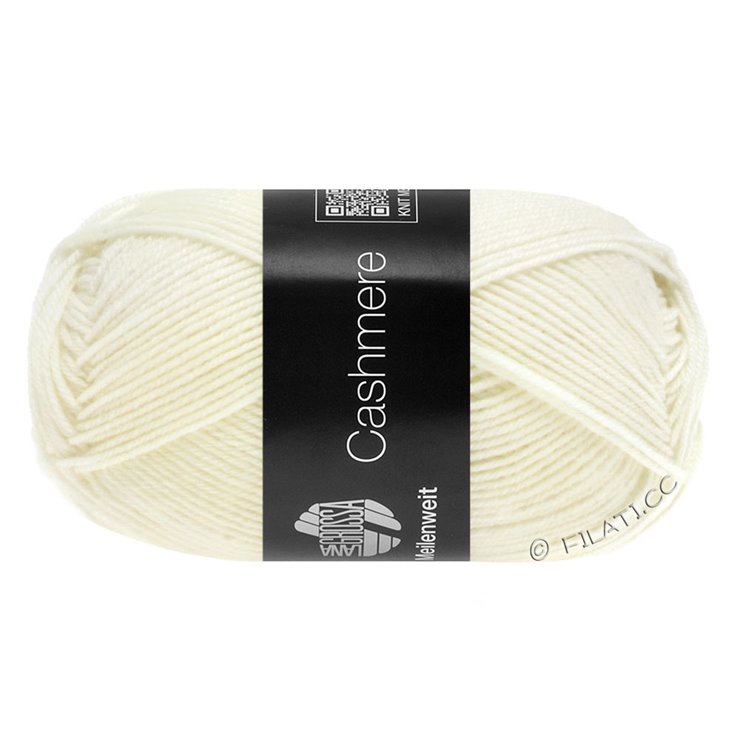 Lana Grossa MEILENWEIT 50g Cashmere | 01-white