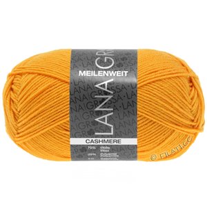 Lana Grossa MEILENWEIT 50g Cashmere | 29-saffron yellow