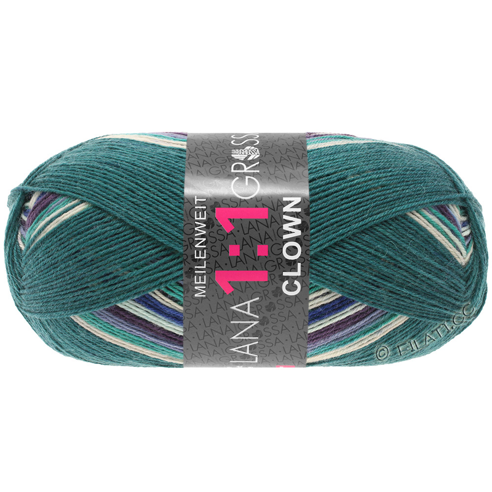 Lana Grossa MEILENWEIT 100g Clown 1:1