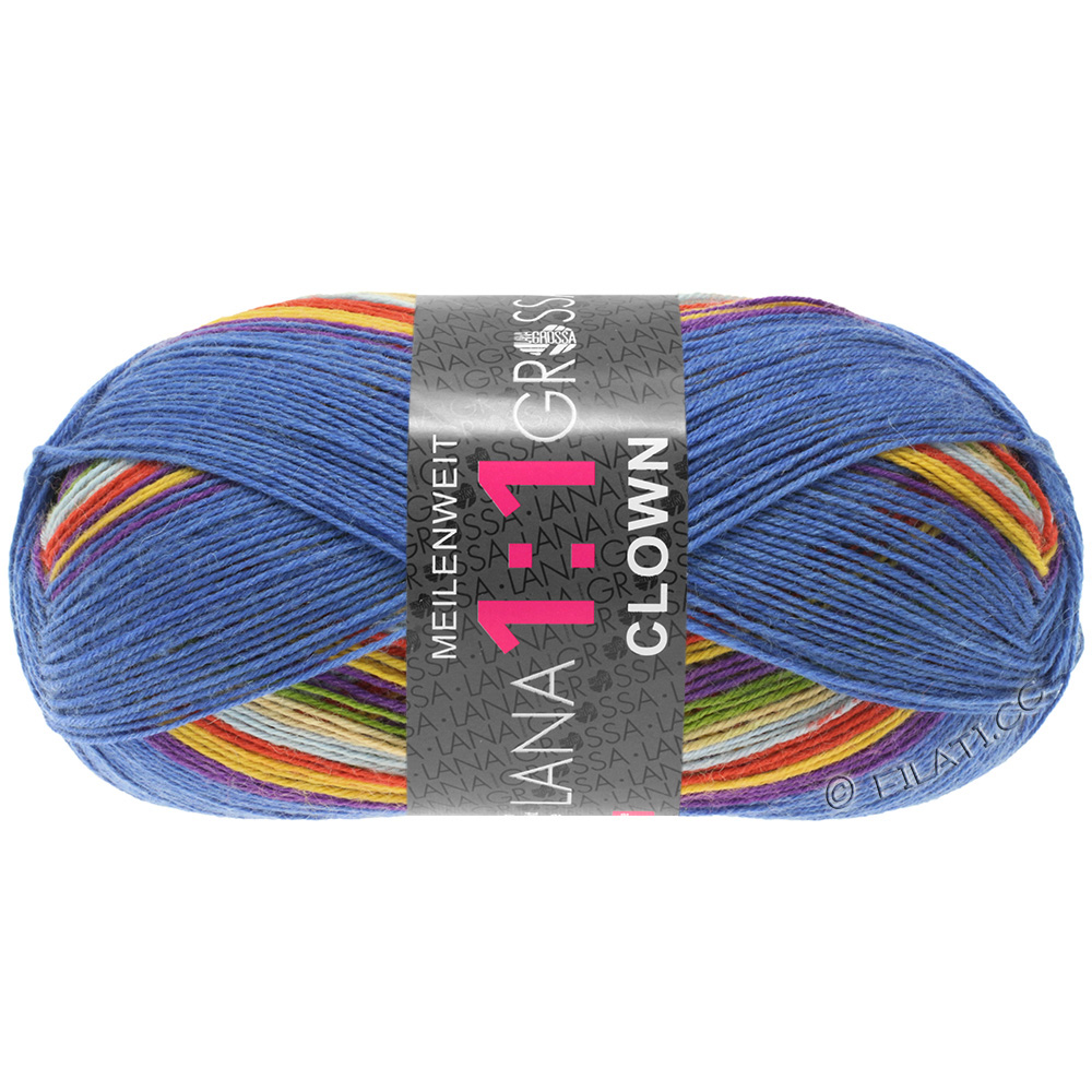 Lana Grossa MEILENWEIT 100g Clown 1:1