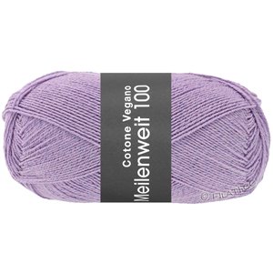 Lana Grossa MEILENWEIT 100g Cotone Vegano | 06-purple