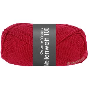 Lana Grossa MEILENWEIT 100g Cotone Vegano | 19-luminous red