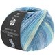 Lana Grossa MEILENWEIT 100g Cotton Bamboo Denim | 3318-petrol/raw white/turquoise/light blue/violet blue