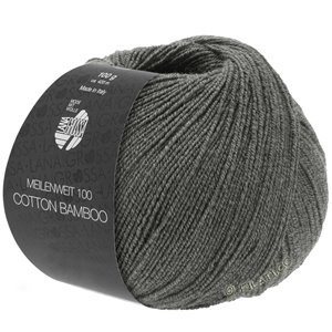 Lana Grossa MEILENWEIT 100g Cotton Bamboo | 15-dark gray
