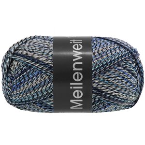 Lana Grossa MEILENWEIT 100g Blue Denim Mix | 4604-black gray/light gray/medium gray/dark gray/ecru/beige