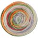 Lana Grossa MEILENWEIT 100g DUSK | 6210-orange/pale yellow/yellow green/purple/mint green/rose/cream