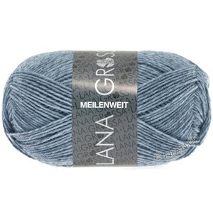 Lana Grossa MEILENWEIT 50g | 1302-jeans/gray mottled